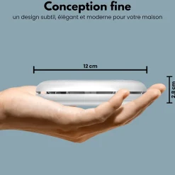 Aroha Détecteur de fumée et de monoxyde de carbone Safety Pro - Batterie 10 ans - Alarme incendie et CO - 3 pièces