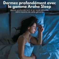 Aroha Détecteur de fumée et de monoxyde de carbone Safety Pro Sleep Line - Batterie 10 ans - Alarme incendie et de CO - 5 pièces