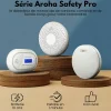 Aroha Détecteur De Monoxyde De Carbone Et Gaz|Détecteur De Fumée, Gaz Et Protection Incendie-Détecteur de fumée et de monoxyde de carbone Safety Pro Sleep Line - Batterie 10 ans - Alarme incendie et détecteur de CO