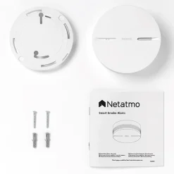 Netatmo Détecteur De Fumée|Détecteur De Fumée, Gaz Et Protection Incendie-Détecteur de fumée intelligent