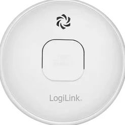 Logilink Détecteur de fumée SC0016 - pile lithium intégrée 10 ans, alarme 85 dB, EN14604