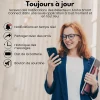 Aroha Détecteur de fumée WiFi Smart Connect - Batterie 10 ans - Alarme incendie connecte avec Tuya et Smartlife - 5 pièces