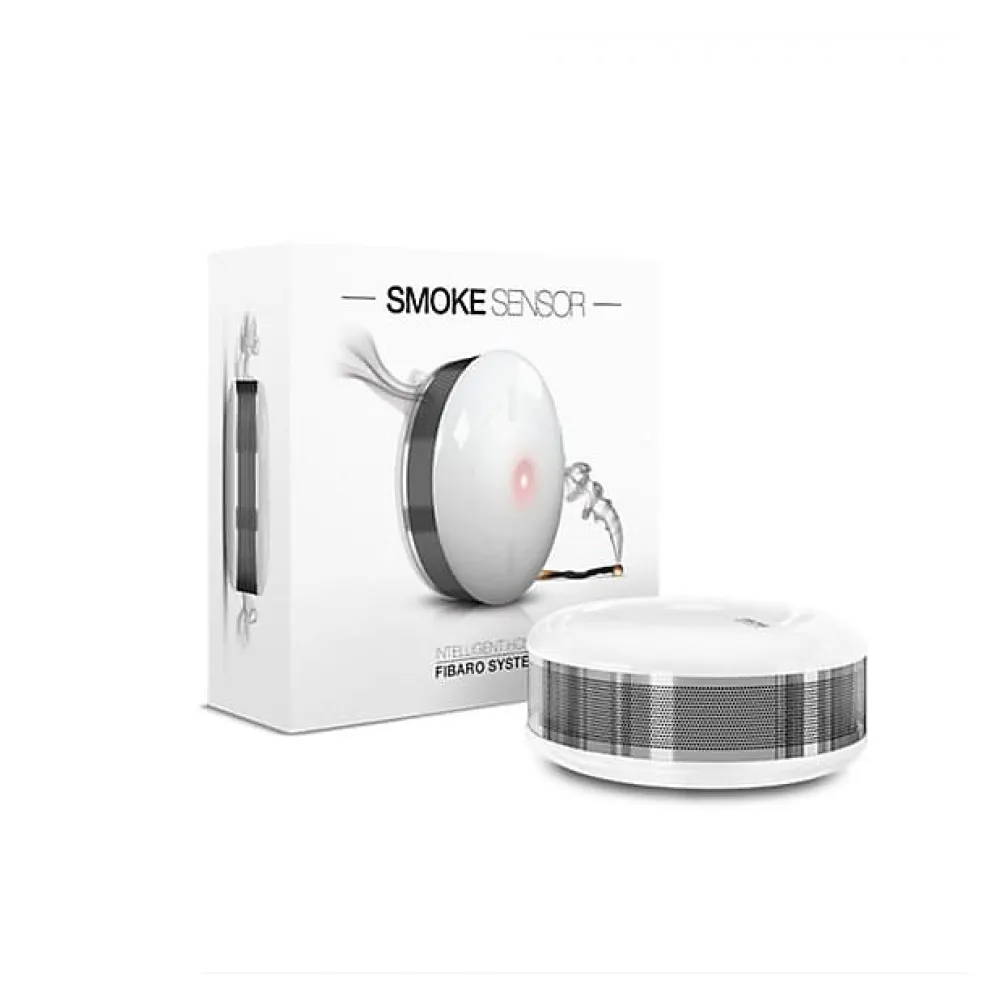 Fibaro Détecteur De Fumée|Détecteur De Fumée-Détecteur de fumée Z-Wave+ - Smoke Sensor