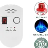 Autres Détecteur De Monoxyde De Carbone Et Gaz-Détecteur de gaz naturel propane butane enfichable affichage numérique Firlarm