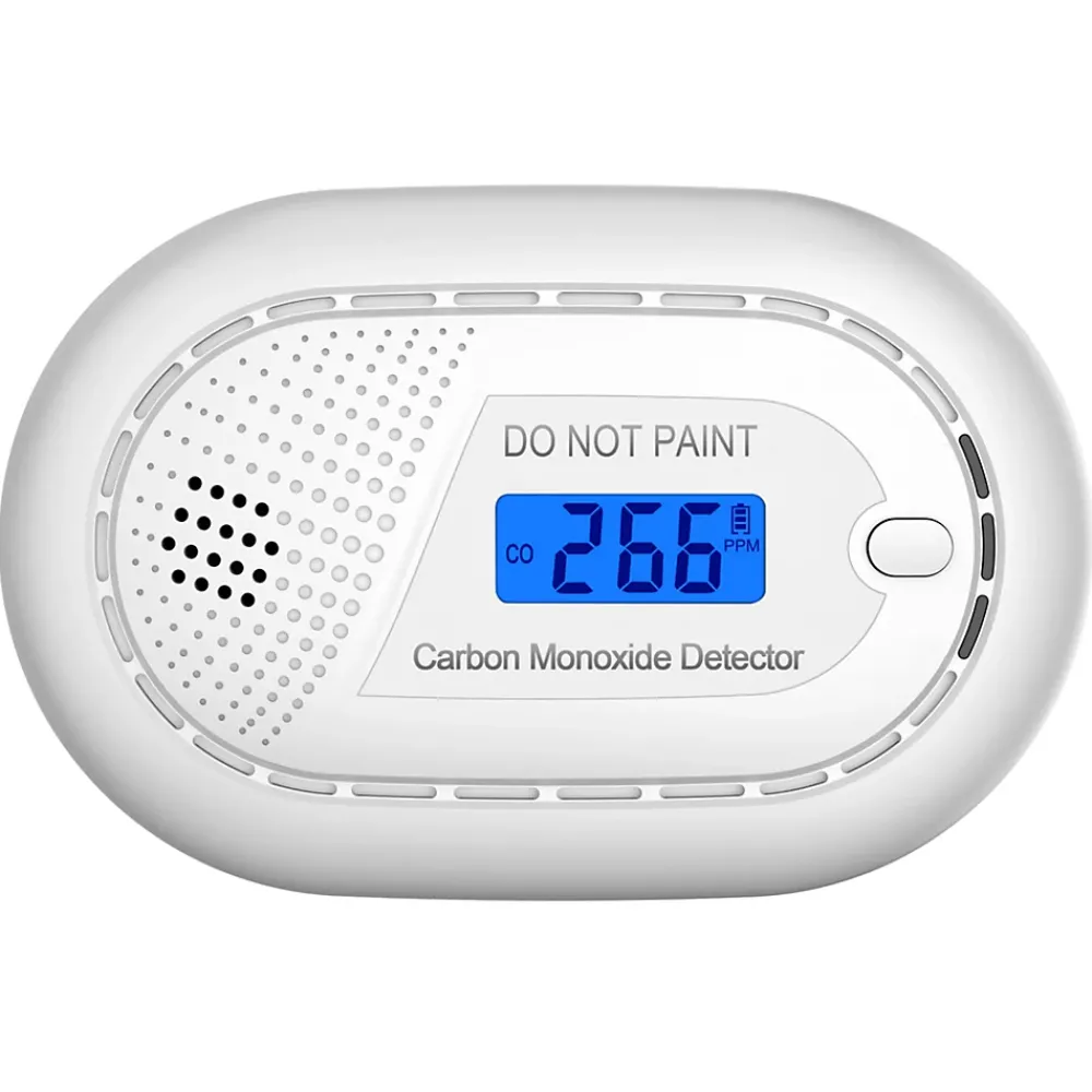 Aroha Détecteur de monoxyde de carbone Safety Pro - Batterie 10 ans - Alarme de CO portable, capteur de CO