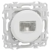 Schneider Electric Interrupteur Encastrable-Détecteur de présence et mouvement - 3 fils avec neutre - Odace - S920526 - Schneider - Blanc craie