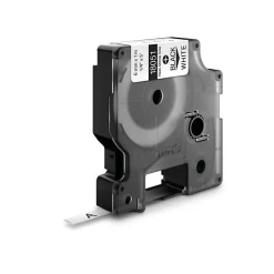 Dymo Gaine Électrique-- Tube thermoretractable - Noir blanc - Protection cable