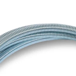 Eberth Furet Déboucheur-Spirale de nettoyage de tuyaux 5m de long et 9mm de diamètre pour tuyaux à partir de 40mm tête en forme de griffe de 20mm
