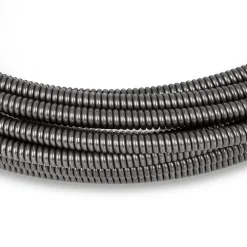 Eberth Spirale 7,6m Pièce de Rechange pour Nettoyeur de Tuyaux, Boring Bulb Cutter Tête, Diamètre 11mm, tuyaux diamètre 2-5cm