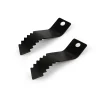 Eberth Tête de coupe à fourche dentelée pour machine à nettoyer les tuyaux, Arrow Cutter, pour tuyaux de 50-125mm, accouplement M6