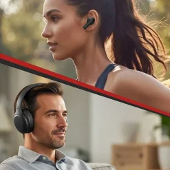 Kyf Enceinte, Écouteur Et Casque-Ecouteur et casque Bluetooth Sans Fil Premium ANC