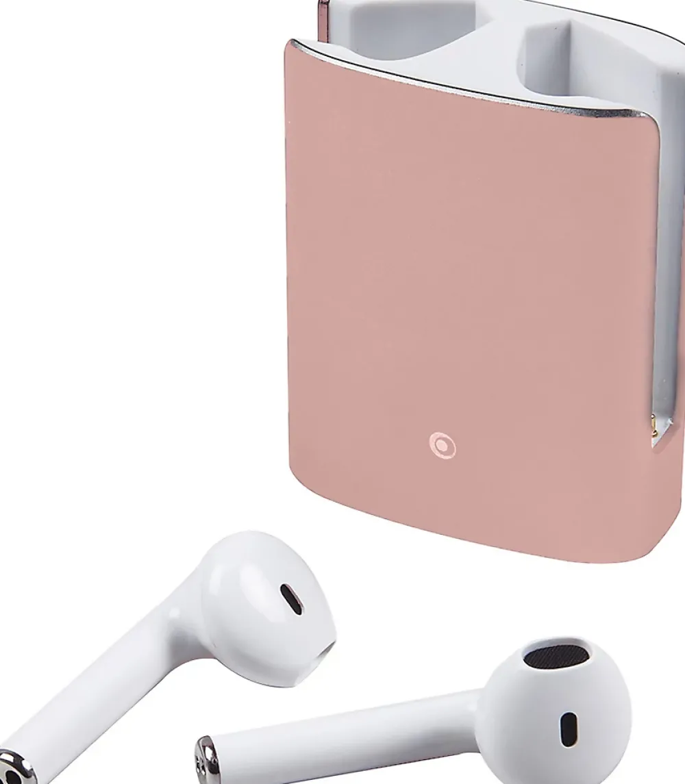 BigBen Connected Enceinte, Écouteur Et Casque-Ecouteurs connectés Bluetooth boîtier rose