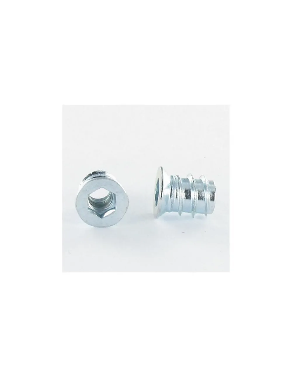 Vis Express Écrou-Ecrou Clé de 6 HC6 M6 12X20 Acier zingué - 500 pièces