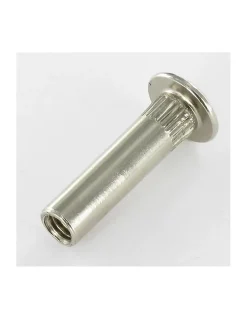 Vis Express Ecrou Relieur POZI et fendu 8X31 M6X15 AC. Acier nickelé - 200 pièces