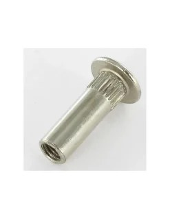 Vis Express Ecrou Relieur POZI et fendu 8X25 M6X15 AC. Acier nickelé - 200 pièces