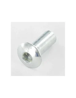 Vis Express Écrou-Ecrou Relieur Tête bombée Clé de 5 HC5 M6X16.5 8X20 Acier zingué - 1 pièce