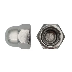 D-Work 200 Ecrous Borgnes M3 mm - DIN 1587 - Inox A4 -