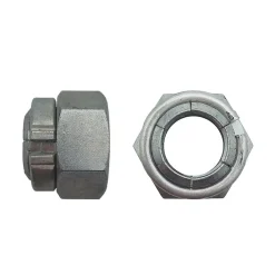 D-Work 100 Ecrous Freins pour Vis M8 mm - 8 - Zingué CR3 -