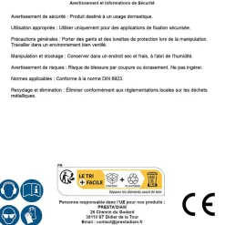 D-Work 100 Ecrous Hexagonaux à Embase Crantée M10 mm - DIN 6923 - 8 - Zingué blanc -