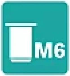 Rapid Ecrous à sertir M6, lot de 20 pièces