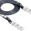 Elfcam-shop Elfcam - Câble DAC SFP+ à SFP+ 10Gb - 8m, Twinax Attache Directe, Haute Performance