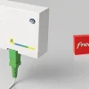 Elfcam-shop Câble, Fil Et Cordon D'Alimentation-Elfcam - Câble Fibre Optique SC-APC à SC-UPC - 5m (Blanc), Jarretière Optique 9/125um, Compatible Freebox, Livebox