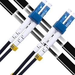 Elfcam-shop Elfcam - Fibre Optique LC/UPC-LC/UPC 40m, 9/125um Monomode G657A2, Int./Ext., Jarretière Haute Performance