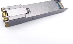 Elfcam-shop Box Domotique-Elfcam - Lot de 2 Modules SFP RJ45 Cuivre 1,25 Gbps - 10/100/1000Base-T, Transceivers Haute Compatibilité Multi-Rate