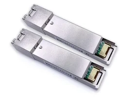 Elfcam-shop Box Domotique-Elfcam - 2 Modules SFP BIDI 1,25 Gbps LC/UPC Monomode OS2, DDM, 10 km, TX 1310/RX 1550 & TX 1550/RX 1310