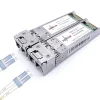 Elfcam-shop Box Domotique-Elfcam - 2 Modules SFP+ 10 Gbps - LC/UPC Monomode OS2, 1310nm 10GBase-LR, 10 km, Compatibles Freebox Ultra