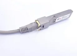 Elfcam-shop Elfcam - 1x Module SFP RJ45 Cuivre 1,25 Gbps - 10/100/1000Base-T, Transceiver Haute Compatibilité Multi-Rate