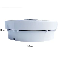 Elro Détecteur De Fumée|Détecteur De Fumée-Détecteur de Fumée Innovant 10 Ans Autonomie Pile Non Remplaçable Capteur Optique Précis 85dB Alarme 3m Protection 40m²