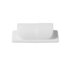 Diall Fixation Et Raccordement Du Câble-4 embases de rangement de câble 5 mm blanc