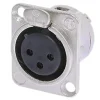 Neutrik Câble Et Connectique Audio-Embase XLR 3 points femelle type D