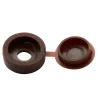 Diall Cache Vis Et Cache Trou-Embout cache-vis marron ø6-8 mm - 20 pièces