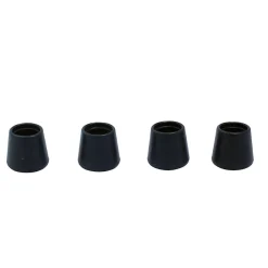 Diall Patin, Feutre Et Embout-Embout en caoutchouc 14 mm x 4, noir