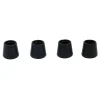 Diall Embout en caoutchouc 22 mm x 4, noir