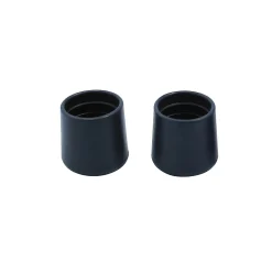 Diall Patin, Feutre Et Embout-Embout en caoutchouc 32 mm x 2, noir
