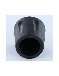 Vis Express Cache Vis Et Cache Trou-Embout rond envellopant caoutchouc vulcanisé Noir Pour Tube 28 à 29 - 1 pièce