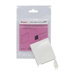 Legrand Embout sabot droit pour plinthe CELIANE Déco blanc 82 x 12,5 mm