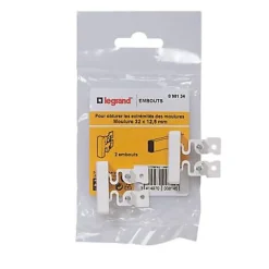 Legrand Embouts pour moulure 32 x 12,5 mm