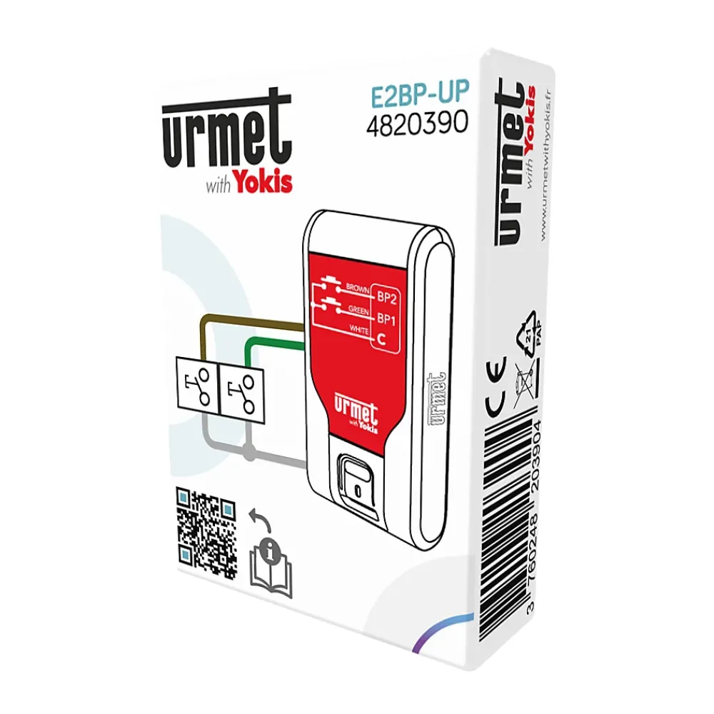 Urmet Accessoires De Motorisation-Emetteur encastrable radio 2 canaux POWER Yokis UP