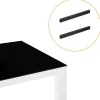 Emuca Charnière D'Ameublement-Ensemble de mécanismes de levage pour tables basses, permette elevare la mesa 192mm, Acier, Peint en noir