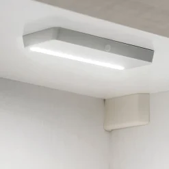Emuca Luminaire LED rechargeable Kraz avec détecteur de mouvement, 1 W, Peint en aluminium, Plastique