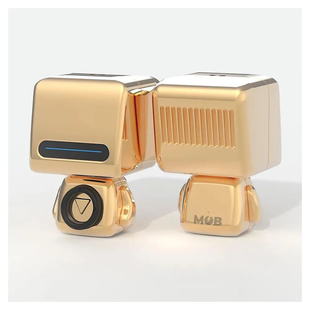 Mobility On Board Enceinte Bluetooth Astro speaker - Doré - - Enceinte Bluetooth Or Doré