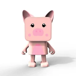 Mobility On Board Enceinte, Écouteur Et Casque-Enceinte Bluetooth Dancing Cochon - - Enceinte Bluetooth Cochon Rose