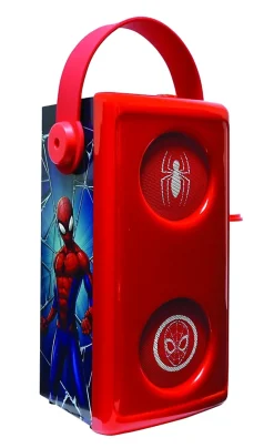 Lexibook Enceinte Bluetooth lumineuse avec micro Spiderman