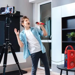 Lexibook Enceinte Bluetooth lumineuse avec micro Spiderman