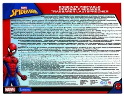 Lexibook Enceinte, Écouteur Et Casque-Enceinte Bluetooth portable Spider-Man