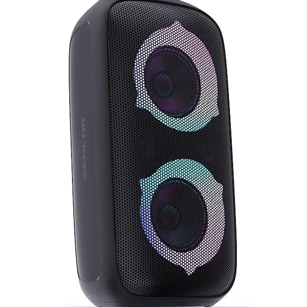 Sencor Enceinte, Écouteur Et Casque-Enceinte Bluetooth SSS 3500 80 W 4 haut parleurs IPX4 noire 41,6 cm